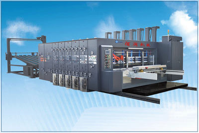 GYK 系列高速前缘水墨瓦楞纸板印刷分压切角开槽模切机